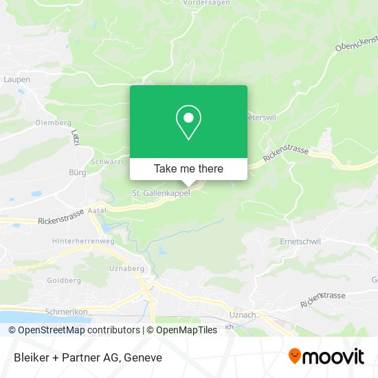 Bleiker + Partner AG map