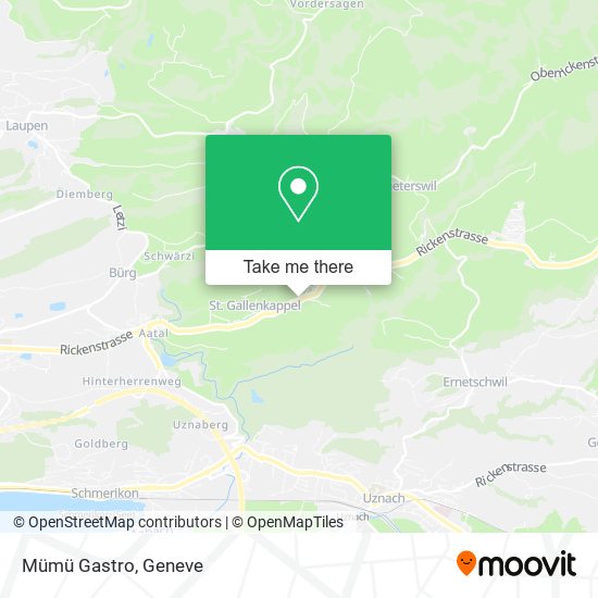 Mümü Gastro map
