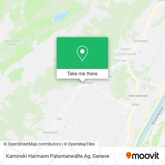 Kaminski Harmann Patentanwälte Ag map