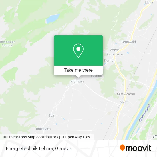 Energietechnik Lehner map