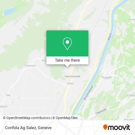 Confida Ag Salez map