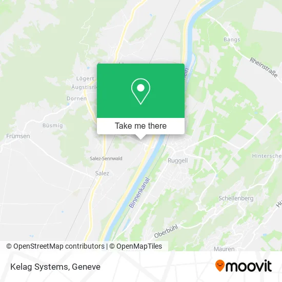 Kelag Systems map