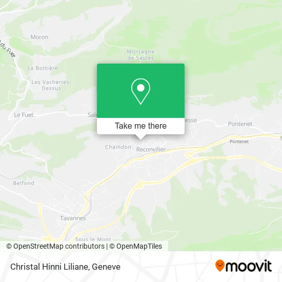 Christal Hinni Liliane map