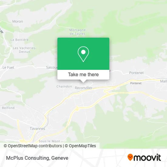 McPlus Consulting map