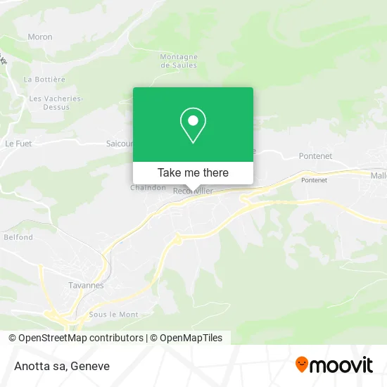 Anotta sa map