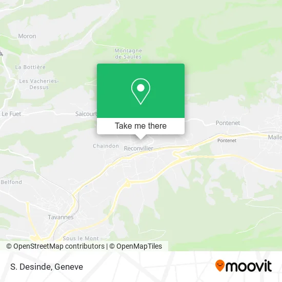 S. Desinde map
