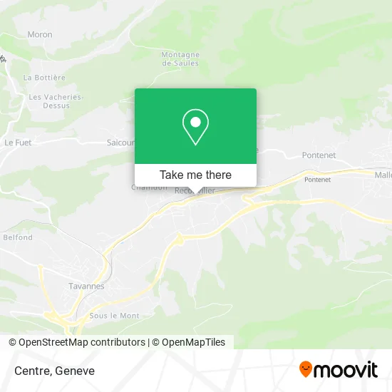 Centre map