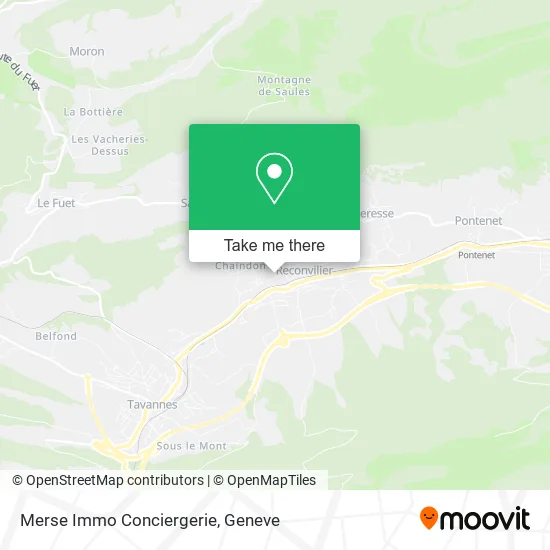 Merse Immo Conciergerie map