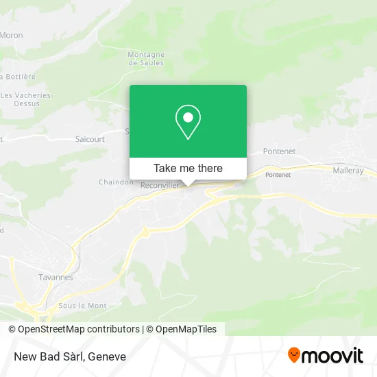New Bad Sàrl map