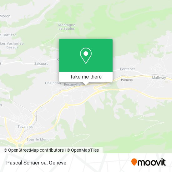 Pascal Schaer sa map