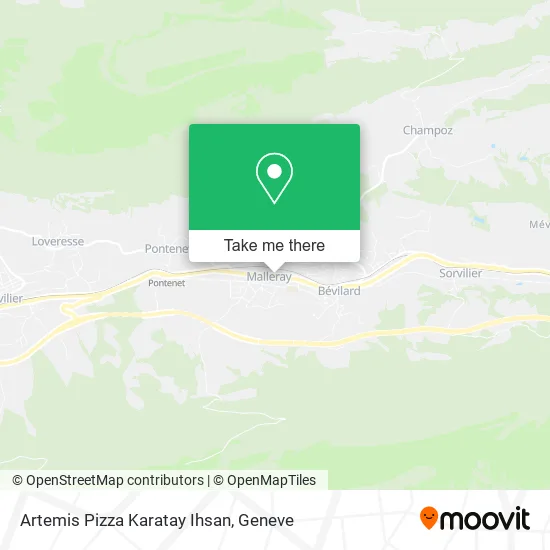Artemis Pizza Karatay Ihsan map