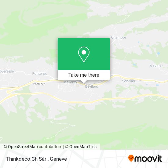 Thinkdeco.Ch Sàrl map