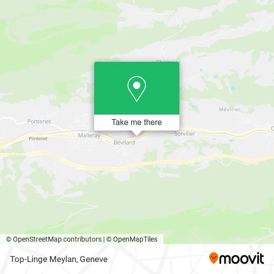 Top-Linge Meylan map