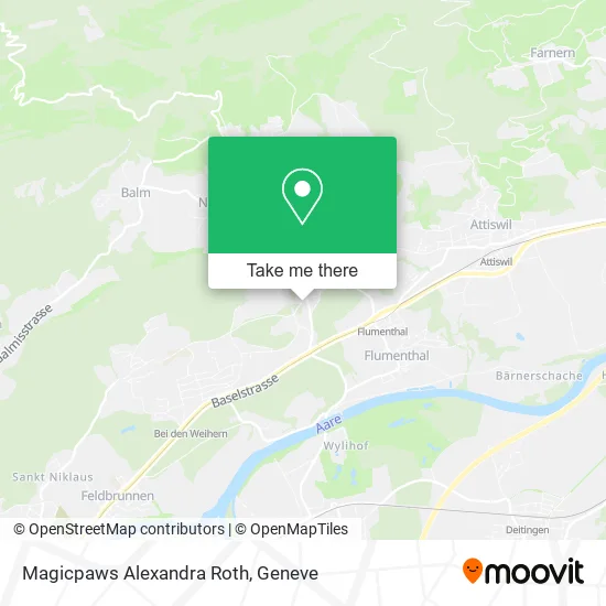 Magicpaws Alexandra Roth map