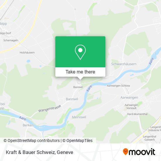 Kraft & Bauer Schweiz map