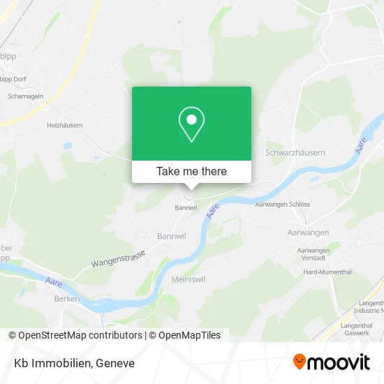 Kb Immobilien map