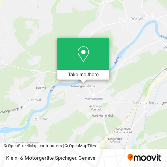 Klein- & Motorgeräte Spichiger map