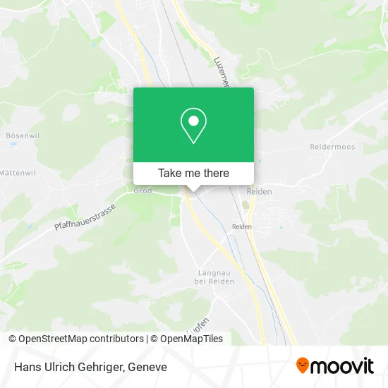 Hans Ulrich Gehriger map