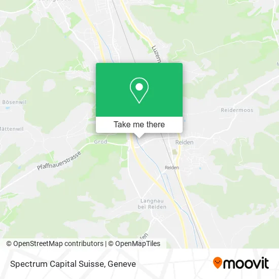 Spectrum Capital Suisse map