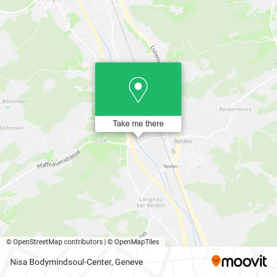 Nisa Bodymindsoul-Center map