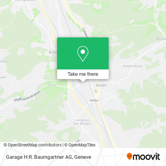 Garage H.R. Baumgartner AG map