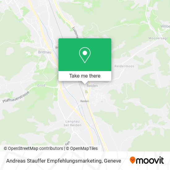 Andreas Stauffer Empfehlungsmarketing map