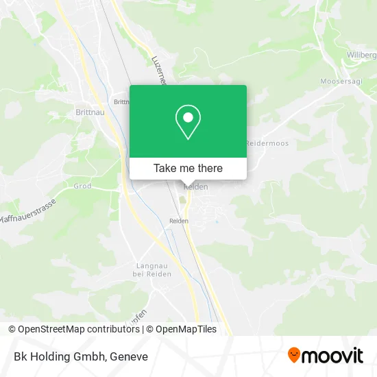 Bk Holding Gmbh map