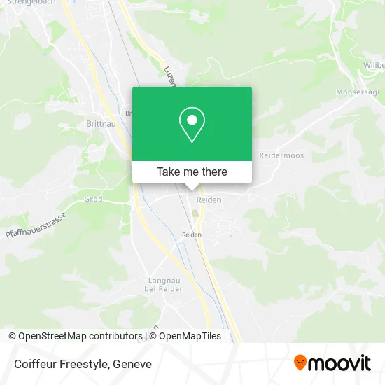 Coiffeur Freestyle map