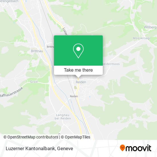 Luzerner Kantonalbank map