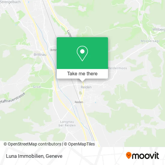 Luna Immobilien map