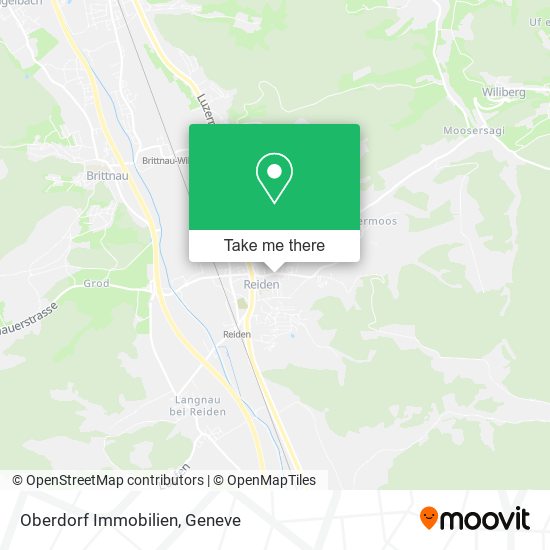 Oberdorf Immobilien map