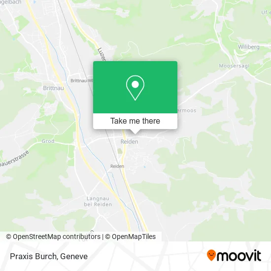 Praxis Burch map
