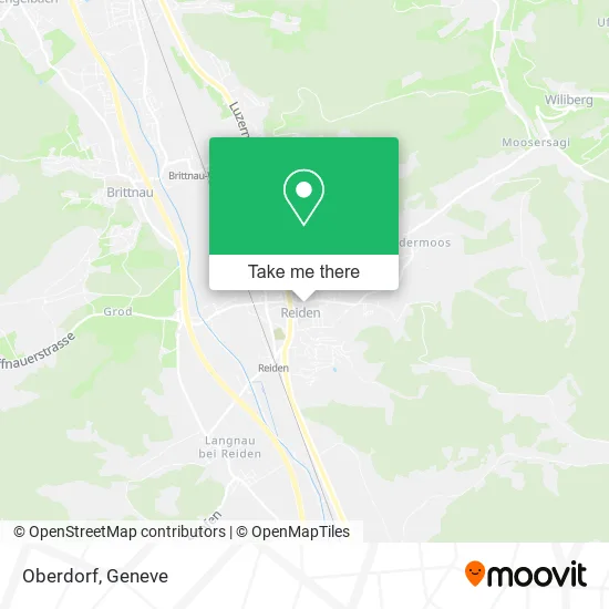 Oberdorf map