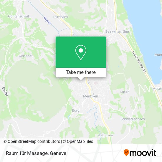 Raum für Massage map