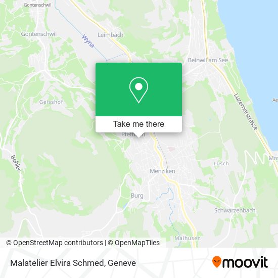 Malatelier Elvira Schmed map