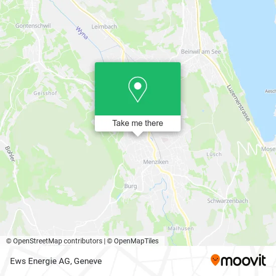 Ews Energie AG map