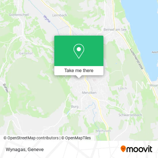 Wynagas map