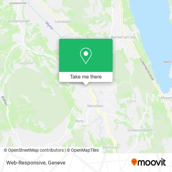 Web-Responsive map