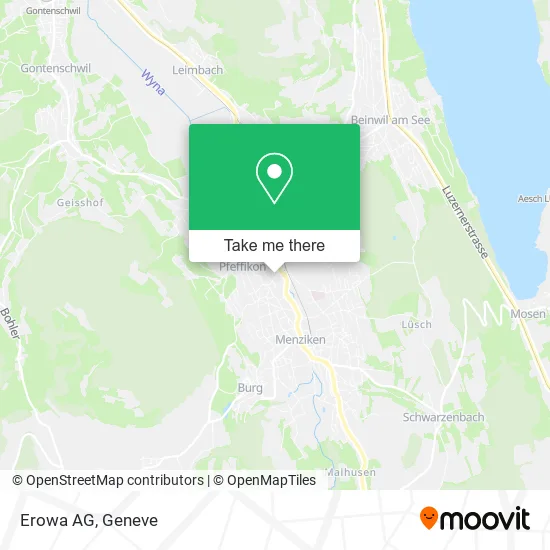 Erowa AG map