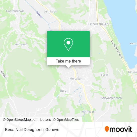 Besa Nail Designerin map