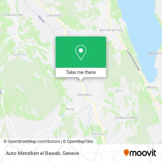 Auto Menziken el Bawab map