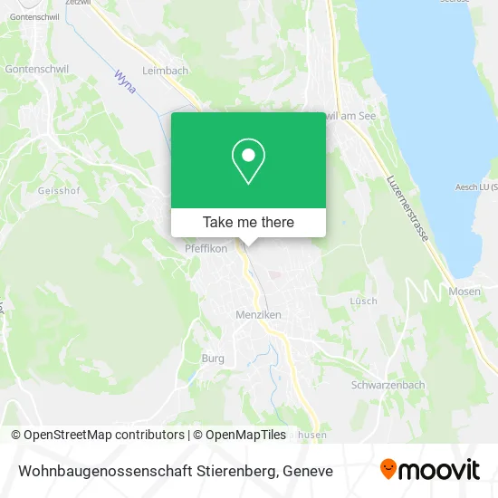 Wohnbaugenossenschaft Stierenberg map