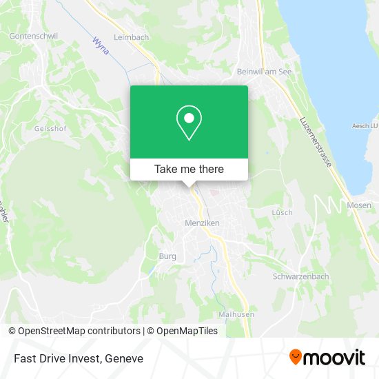 Fast Drive Invest map