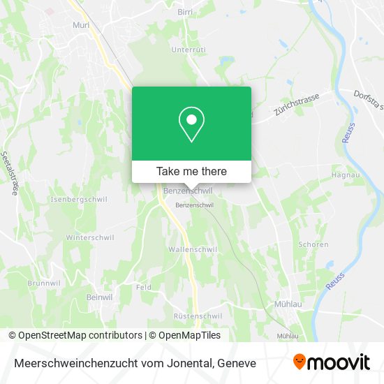 Meerschweinchenzucht vom Jonental map