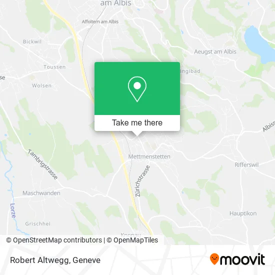 Robert Altwegg map