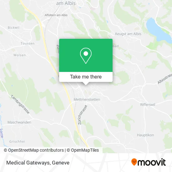 Medical Gateways map