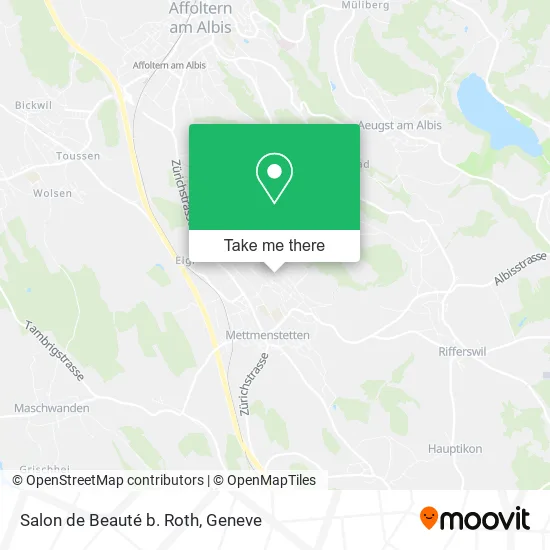 Salon de Beauté b. Roth map