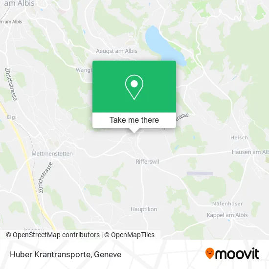 Huber Krantransporte map
