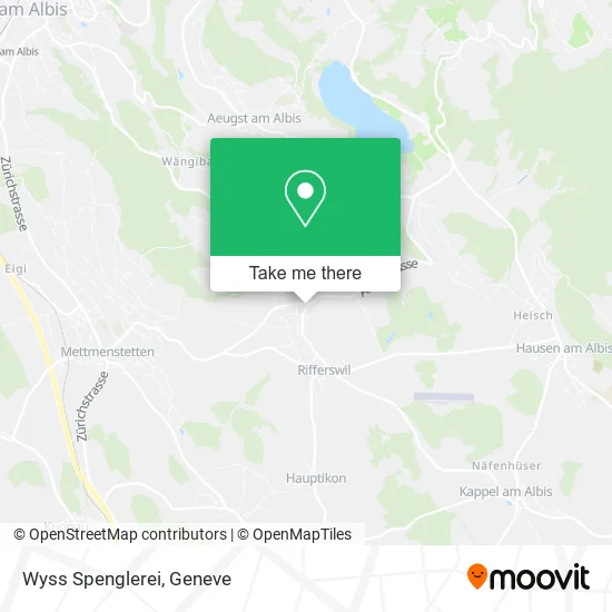 Wyss Spenglerei map
