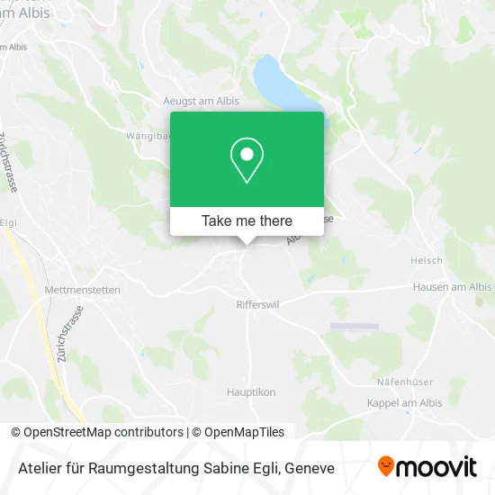 Atelier für Raumgestaltung Sabine Egli map